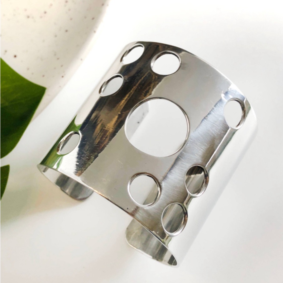 Circlet Cuff- Silver